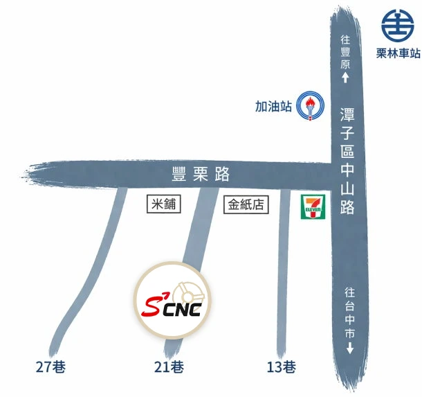 信臻實業股份有限公司地圖